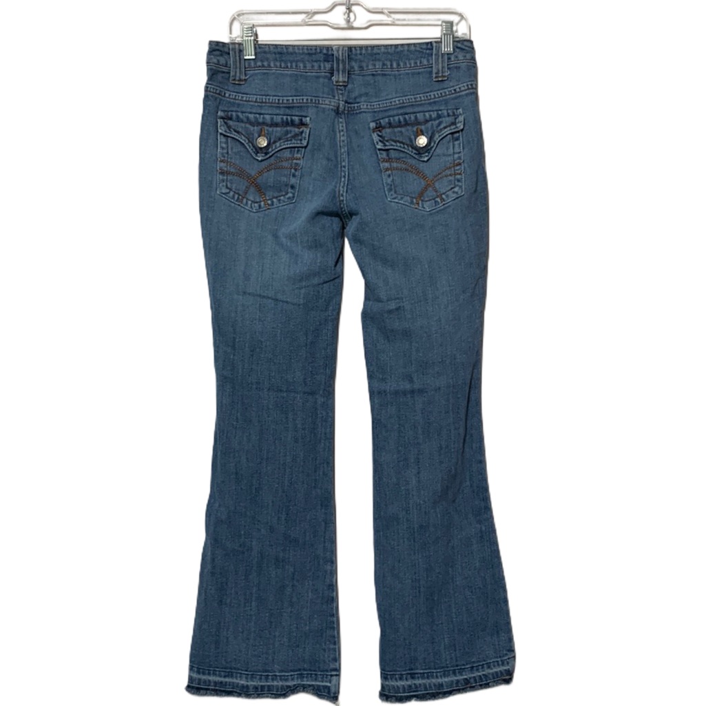 Y2k So Flap Pocket Bootcut Jeans